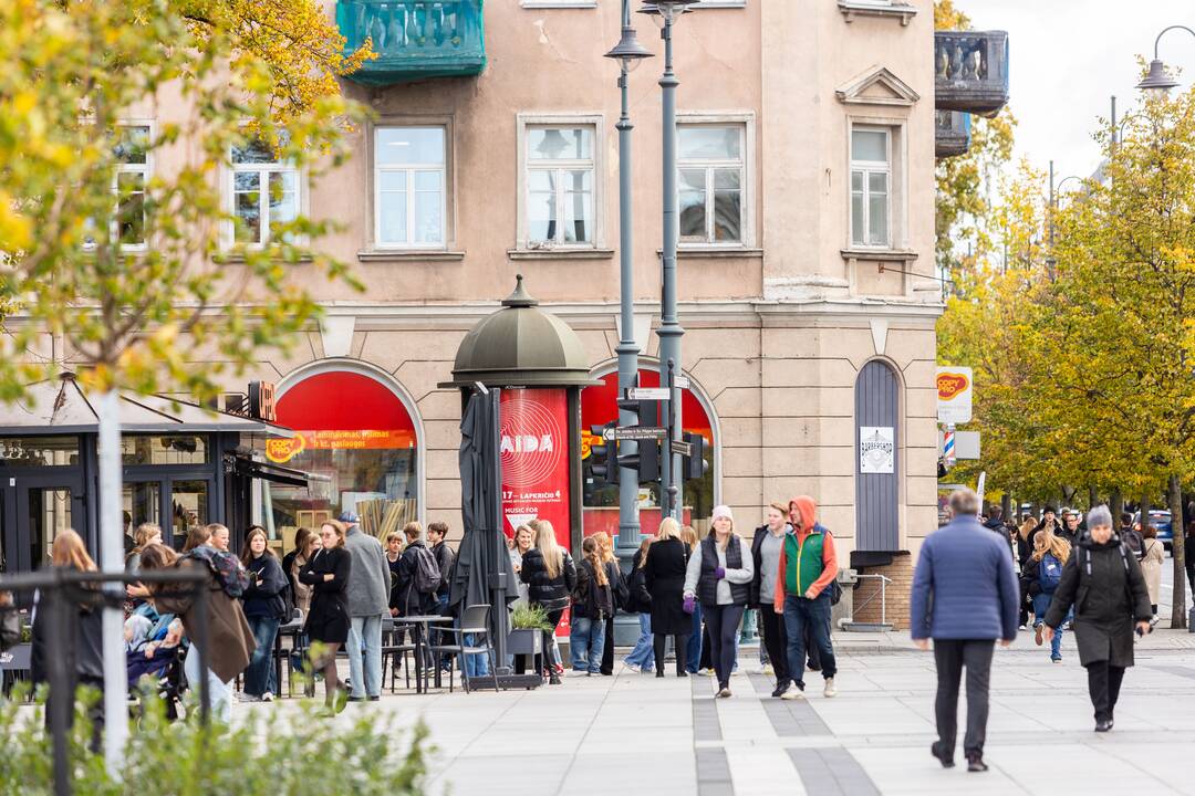 Vidurdienis Vilniaus centre
