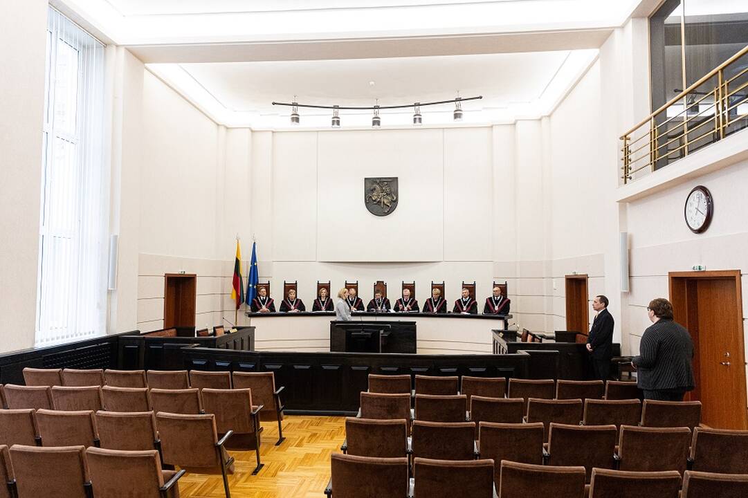 Konstitucinis Teismas pradeda bylą dėl išplėstinio turto konfiskavimo