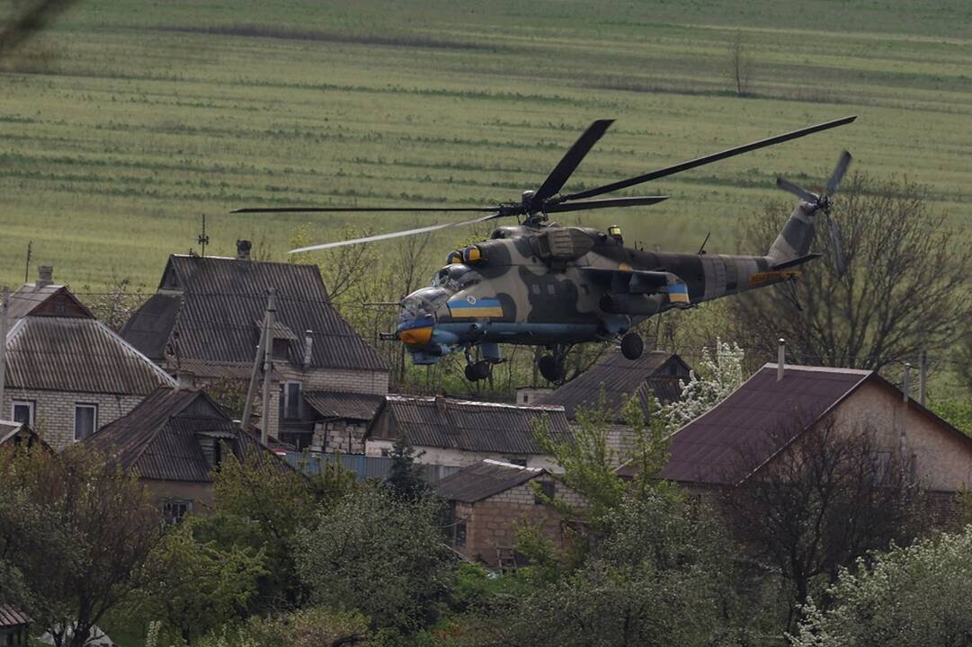 Gubernatorius: keturi žmonės žuvo per Ukrainos raketos smūgį Rusijos kaimui 