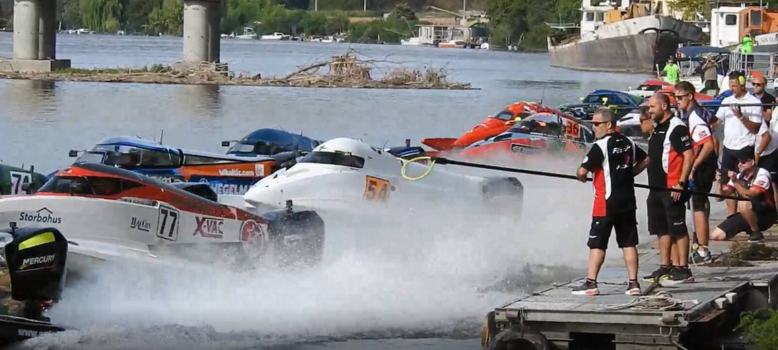 Vandens formulė F2: E. Riabko pasaulio čempionato etape – ketvirtas