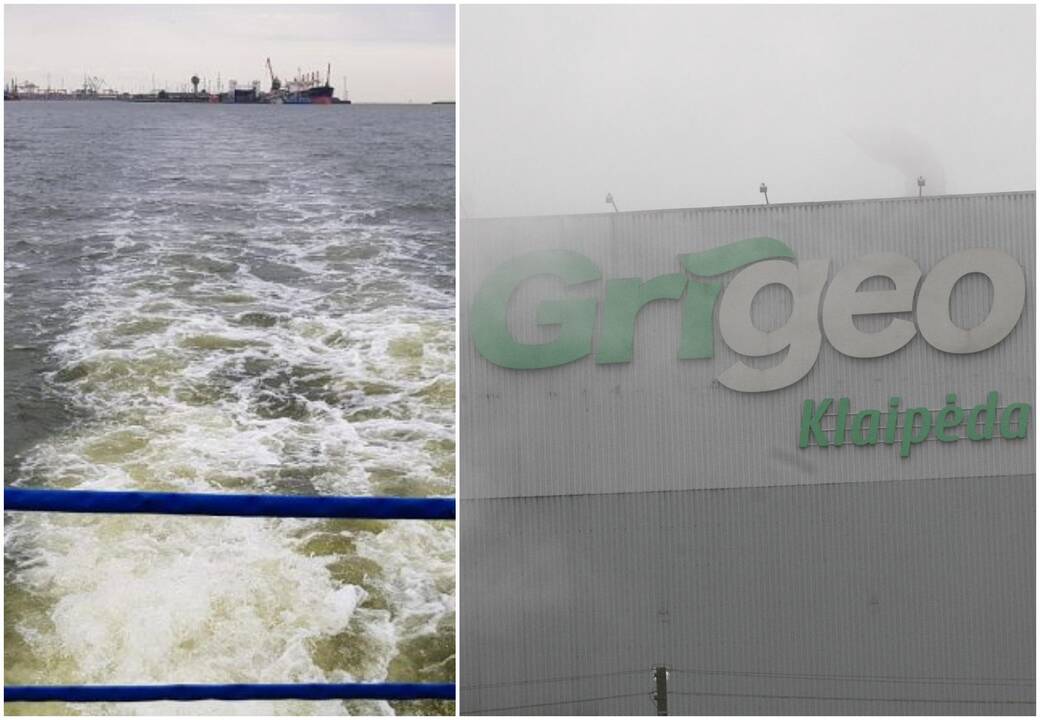 Aplinkosaugininkai apie „Grigeo Klaipėda“ patikrinimą: taršos mastai gali būti dideli