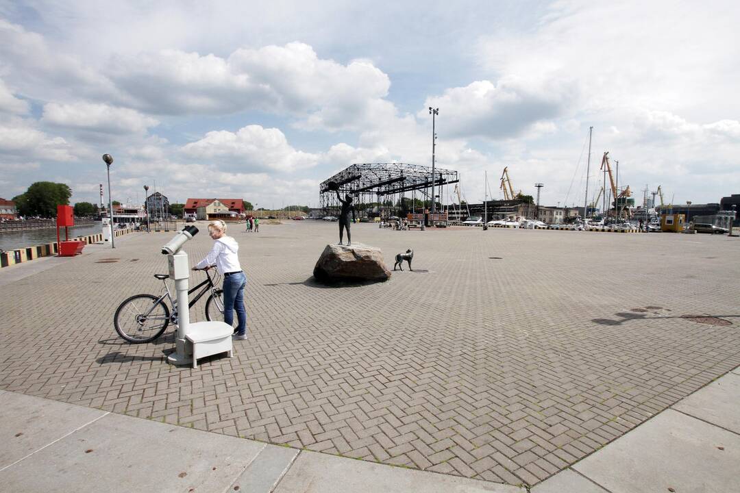 Naujiena: jau šią vasarą Kruizinių laivų terminale ketinama pastatyti konteinerinį tualetą.