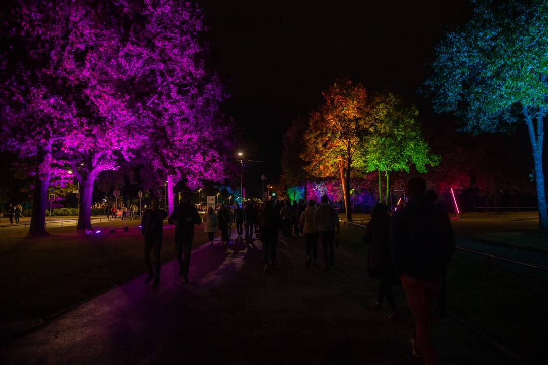 Kaune prasidėjo „Šviesų festivalis“