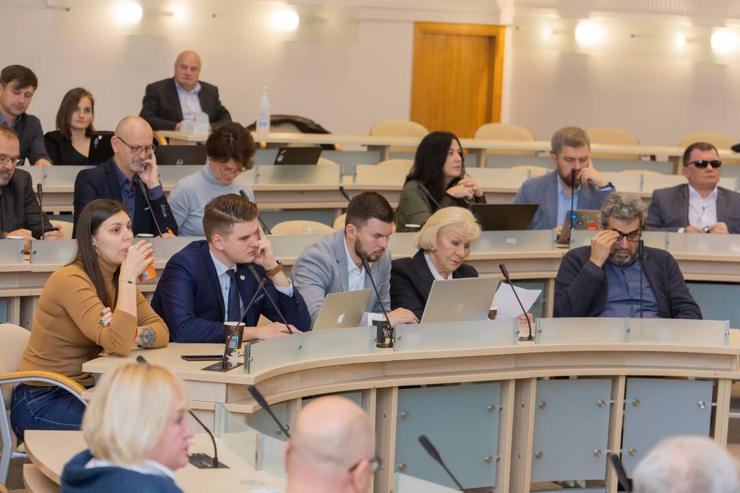 Kauno miesto savivaldybės tarybos posėdis (2022 spalio 18 d.)