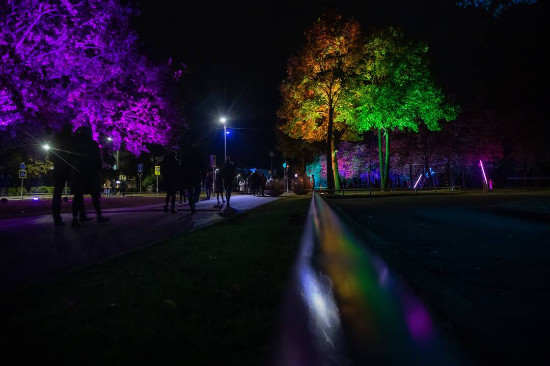 Kaune prasidėjo „Šviesų festivalis“