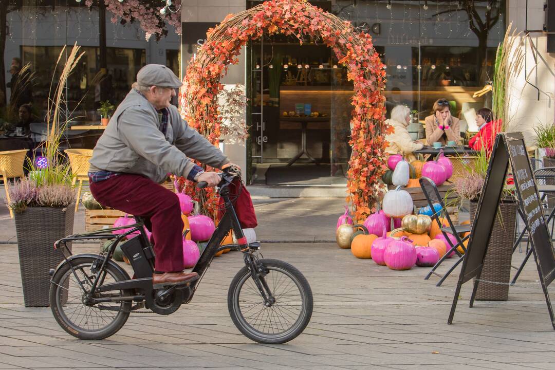 Laisvės alėjoje - Helovino dvelksmas
