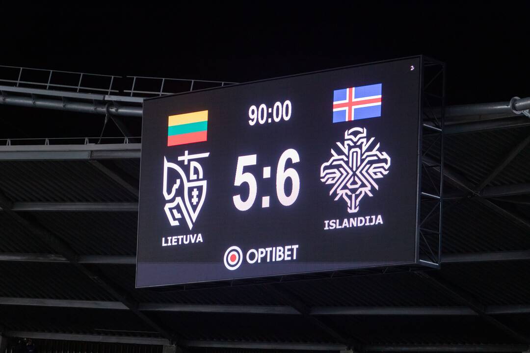 Baltijos taurė: Lietuva - Islandija
