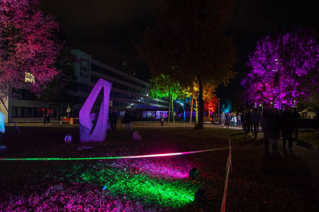 Kaune prasidėjo „Šviesų festivalis“