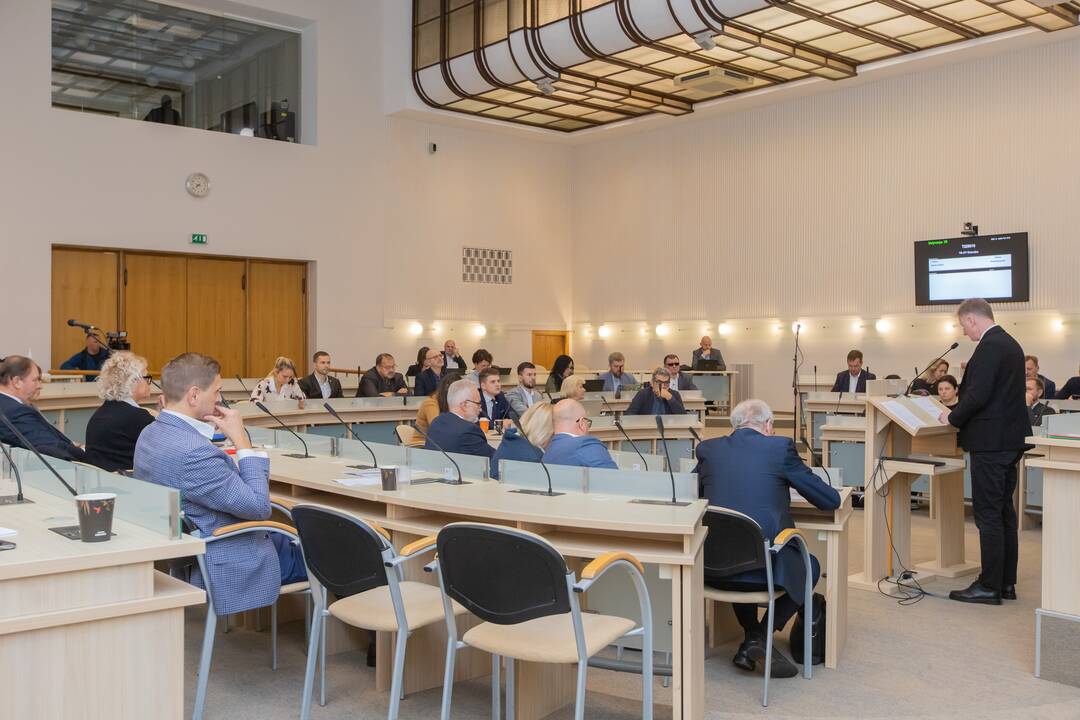 Kauno miesto savivaldybės tarybos posėdis (2022 spalio 18 d.)