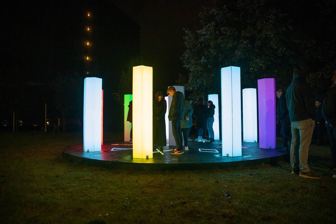Kaune prasidėjo „Šviesų festivalis“