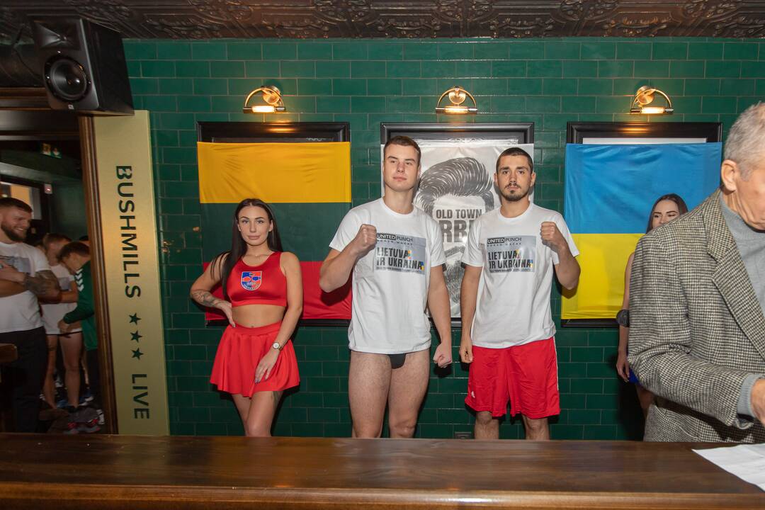 Kaune laukiama mačo tarp Lietuvos ir Ukrainos boksininkų