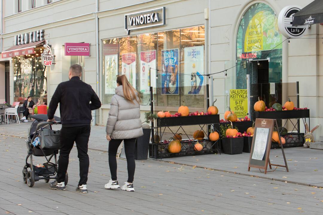 Laisvės alėjoje - Helovino dvelksmas