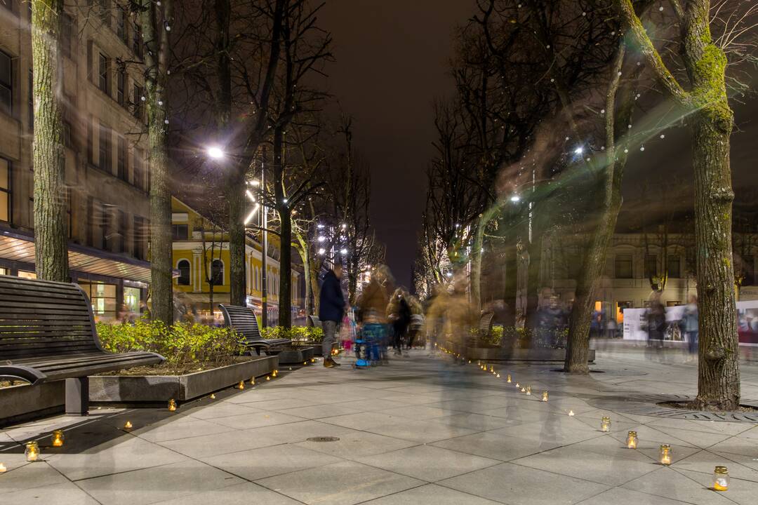 Sielų upė Laisvės alėjoje