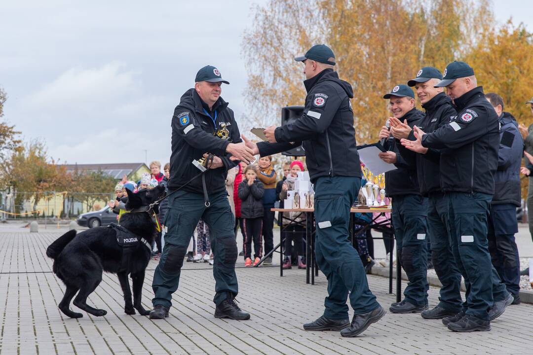 Policijos kinologų daugiakovės pirmenybių apdovanojimai