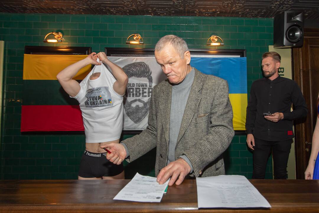 Kaune laukiama mačo tarp Lietuvos ir Ukrainos boksininkų