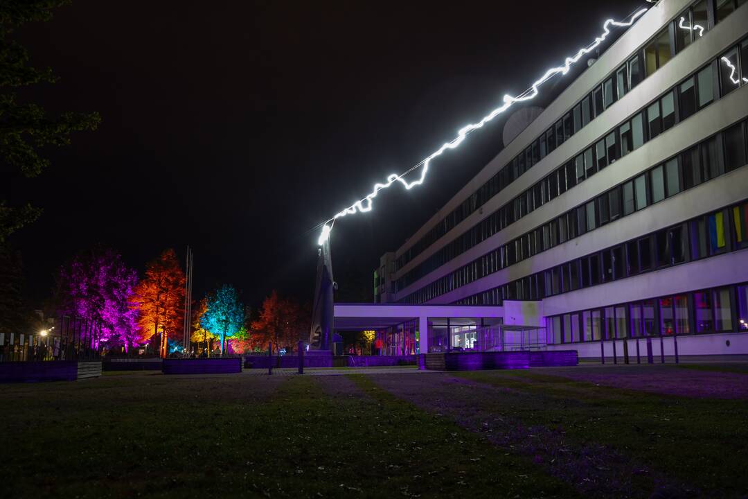 Kaune prasidėjo „Šviesų festivalis“