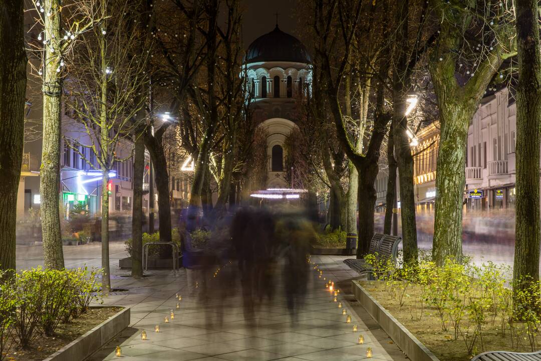 Sielų upė Laisvės alėjoje