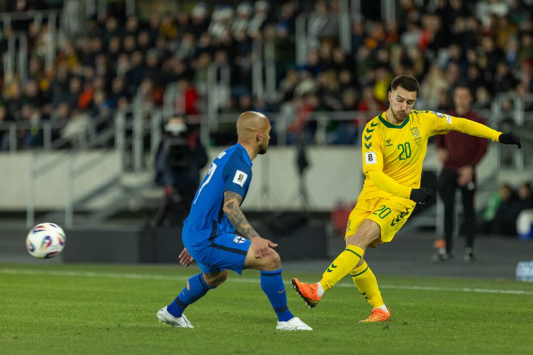 Pasaulio futbolo čempionato atranka: Lietuva – Suomija