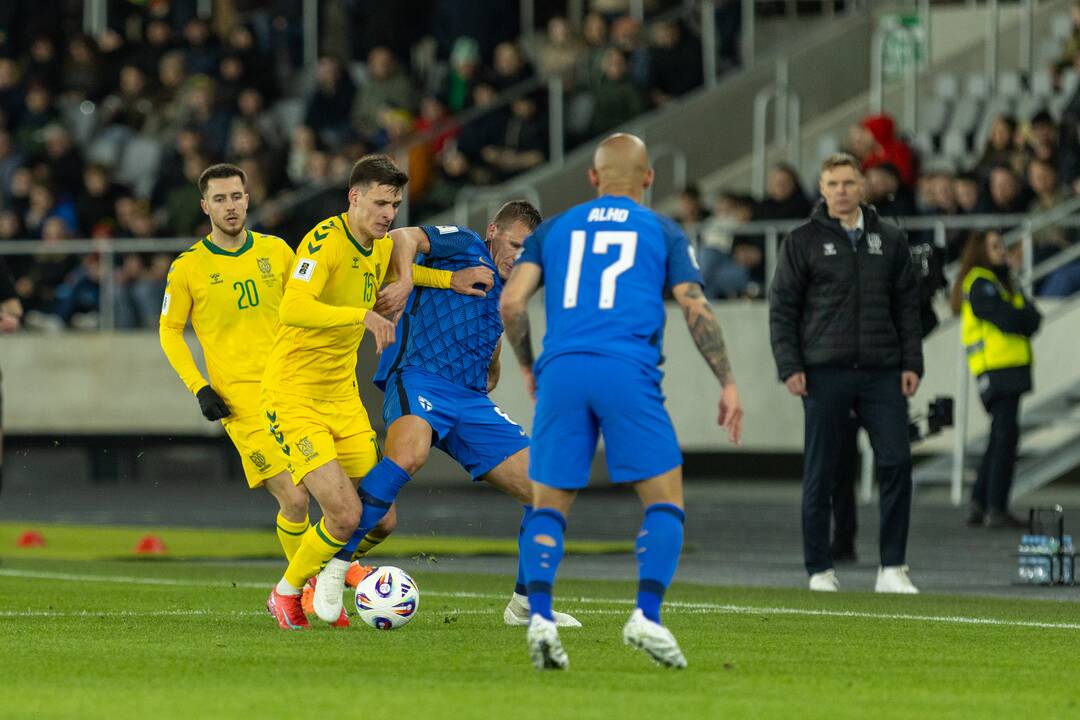 Pasaulio futbolo čempionato atranka: Lietuva – Suomija