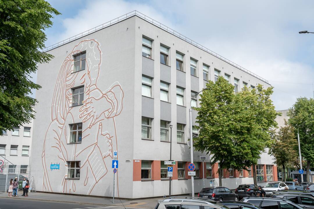Piešinio „Apkabinimas“ pristatymas Kaune