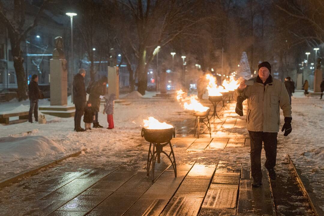 Karo muziejaus sodelyje – akcija prie aukurų „Kartu!“