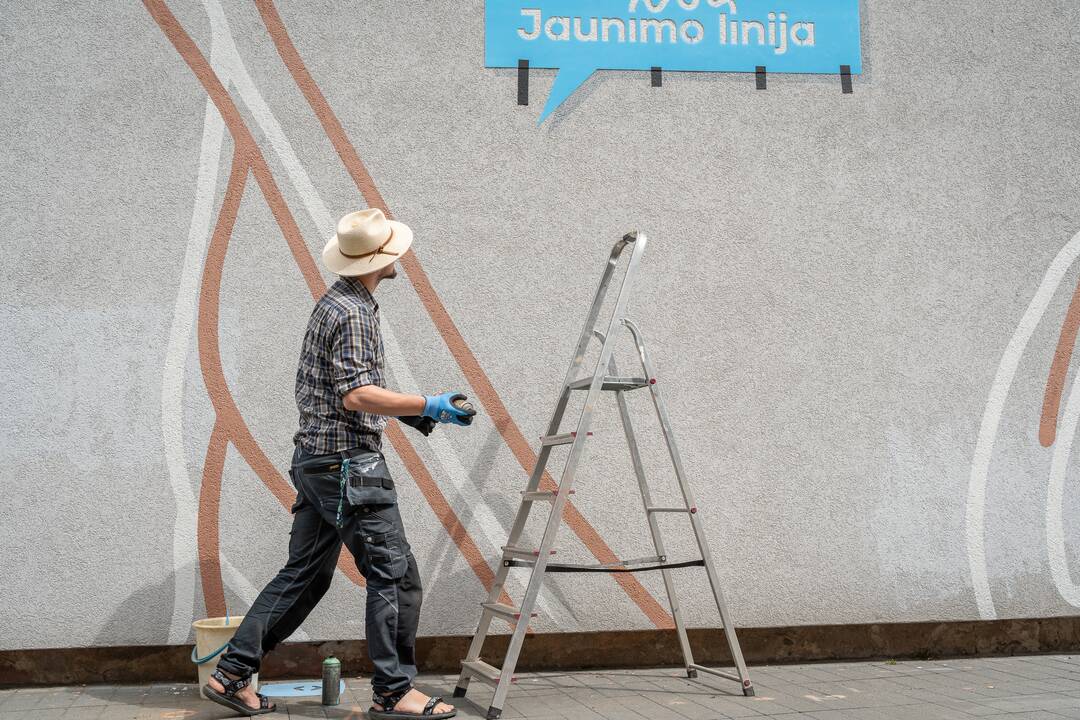 Piešinio „Apkabinimas“ pristatymas Kaune