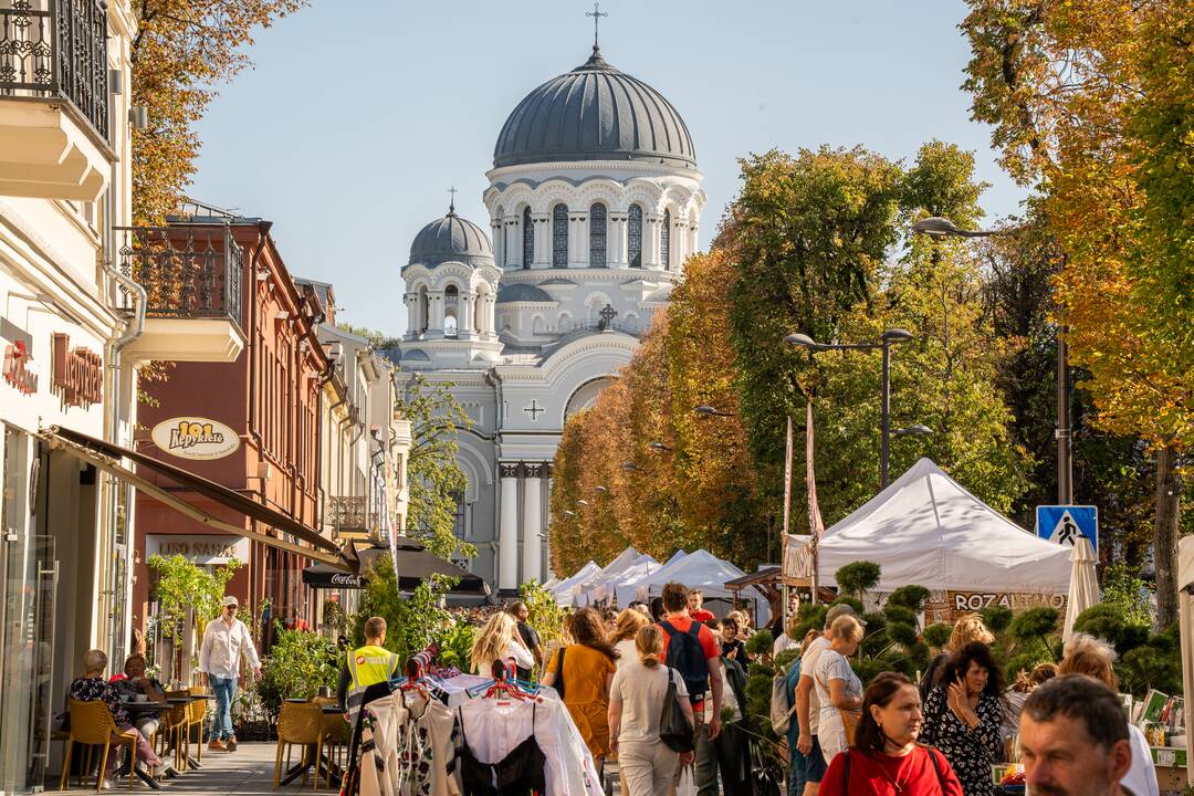 Rudens mugė Laisvės alėjoje 2023