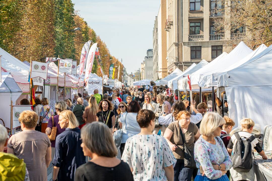 Rudens mugė Laisvės alėjoje 2023