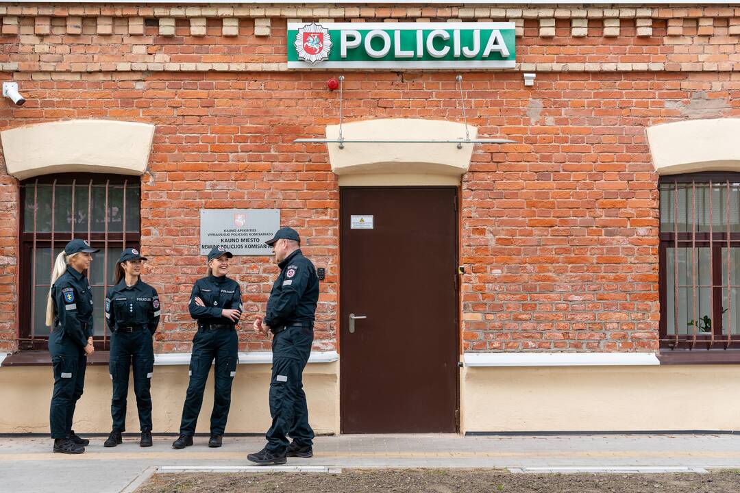 Atidarytas Nemuno policijos komisariatas