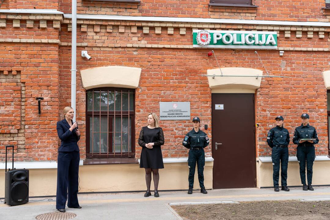 Atidarytas Nemuno policijos komisariatas