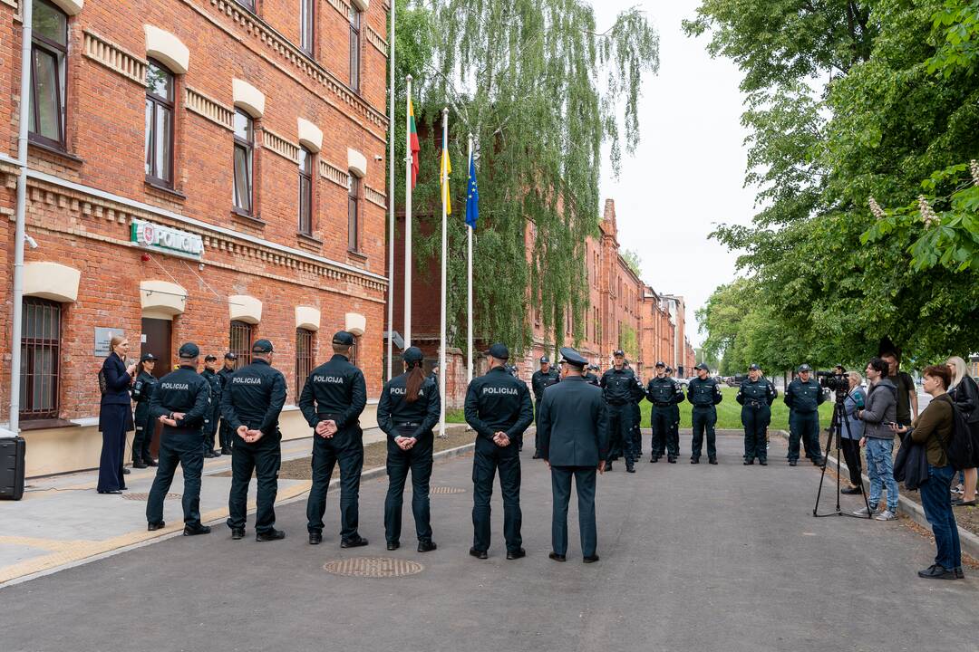 Atidarytas Nemuno policijos komisariatas