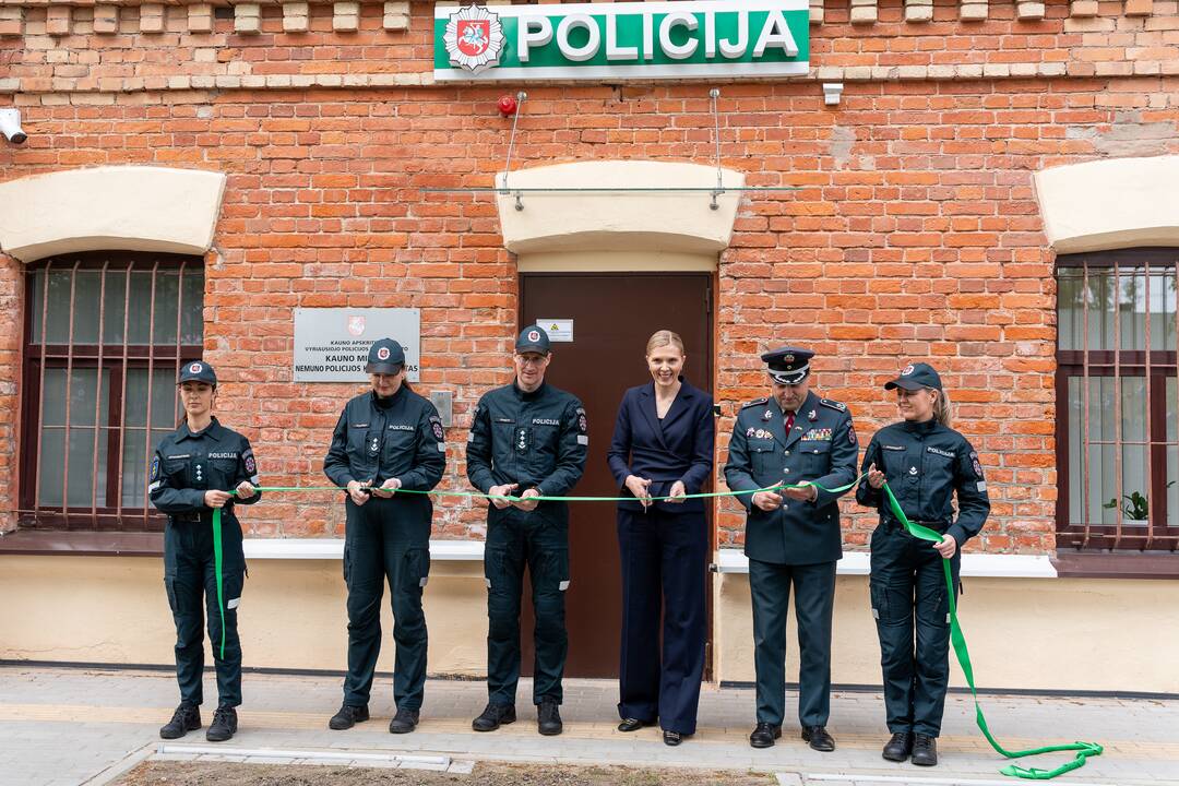 Atidarytas Nemuno policijos komisariatas