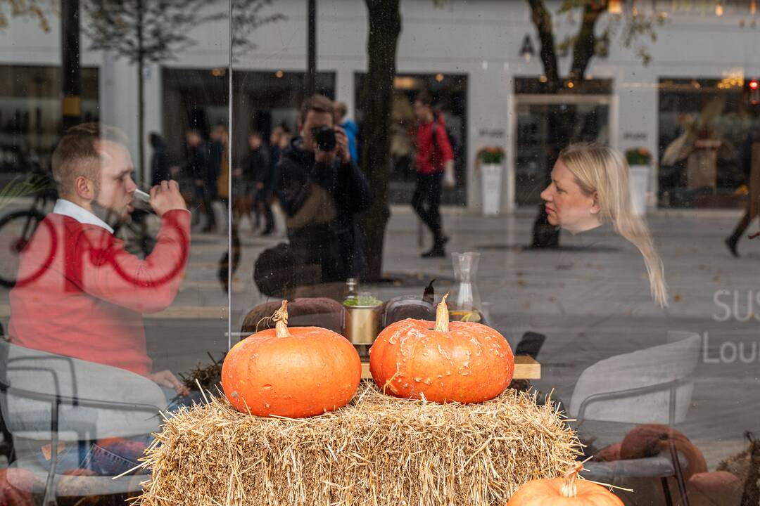 Kaunas puošiasi Helovino šventei