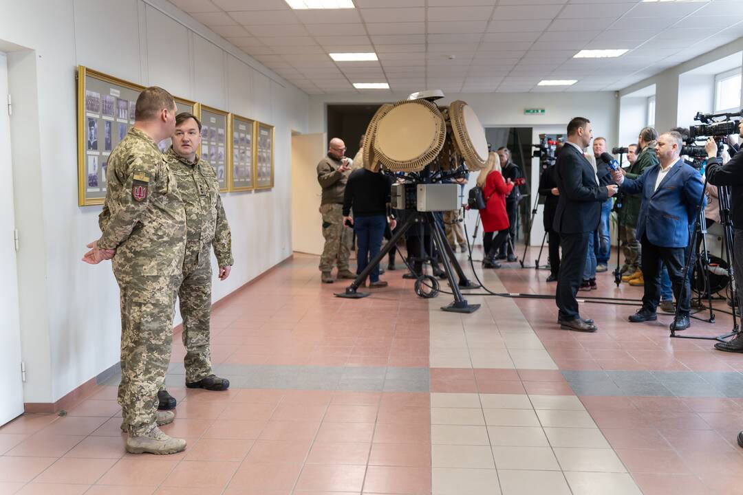 Kaune Ukrainos kariai mokomi naudotis radarais