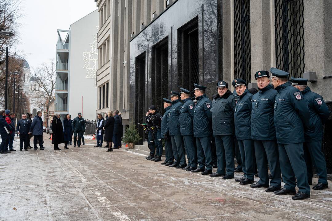 Oficialiai atidarytas Kauno Vyriausiasis policijos komisariatas