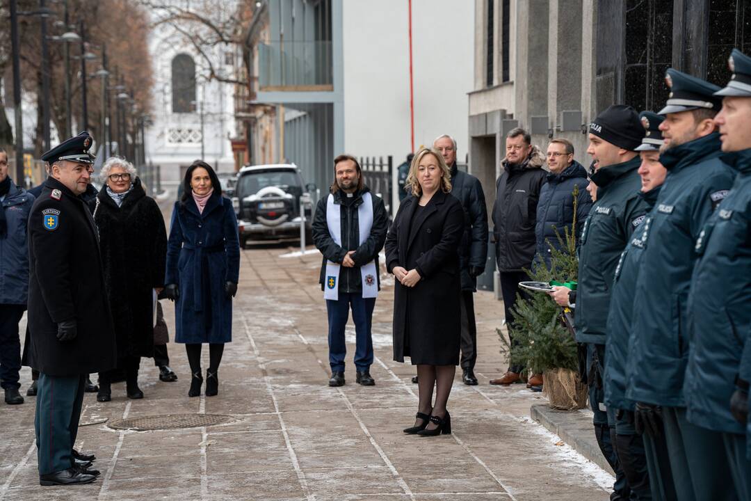 Oficialiai atidarytas Kauno Vyriausiasis policijos komisariatas