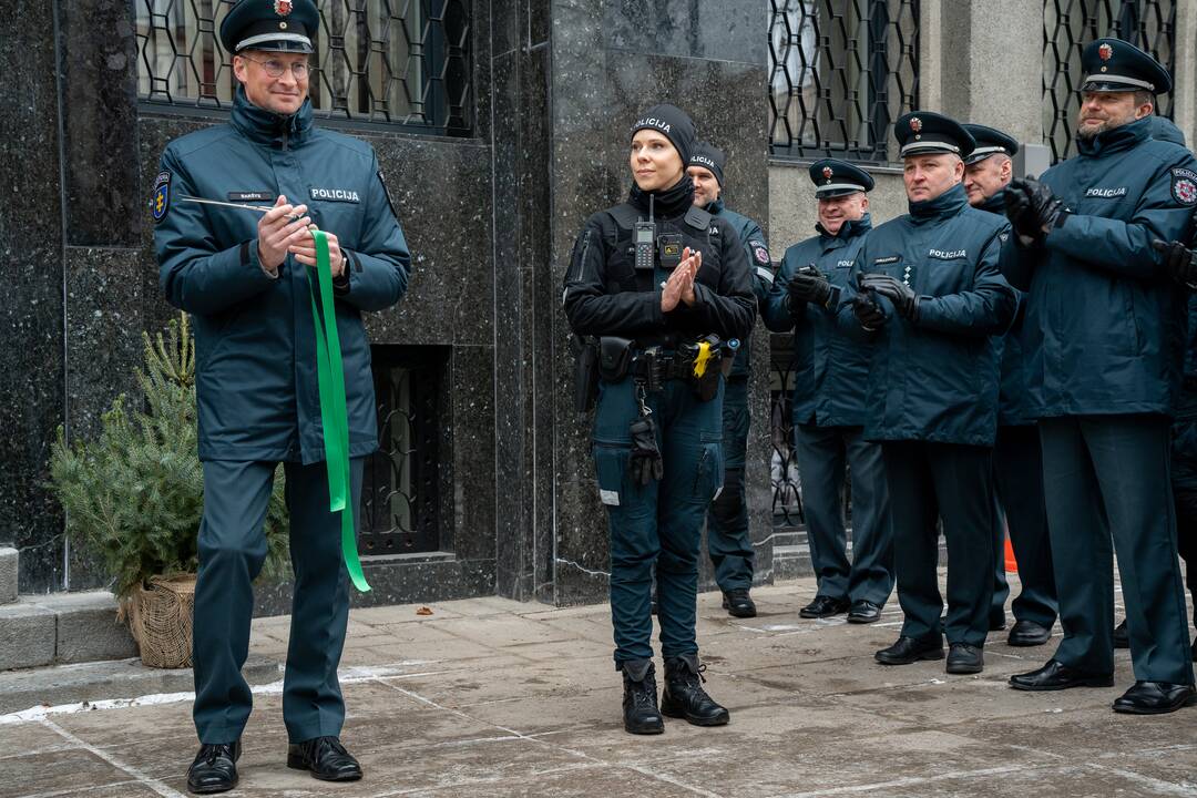 Oficialiai atidarytas Kauno Vyriausiasis policijos komisariatas