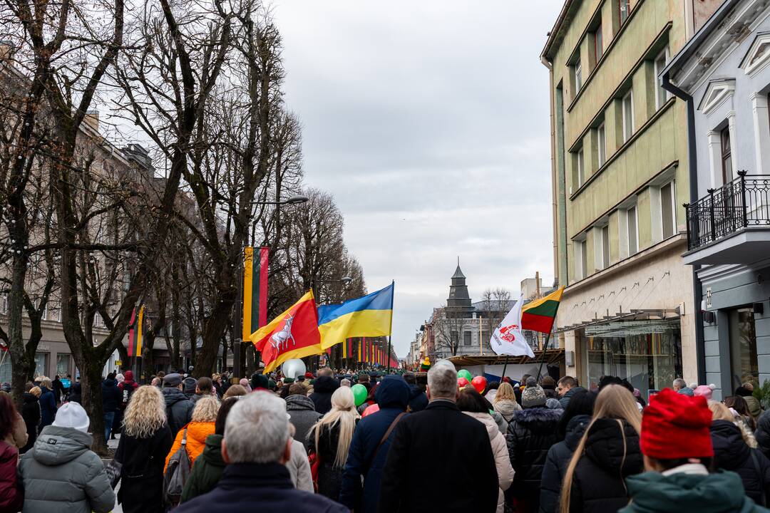 Vasario 16-osios minėjimas Kaune