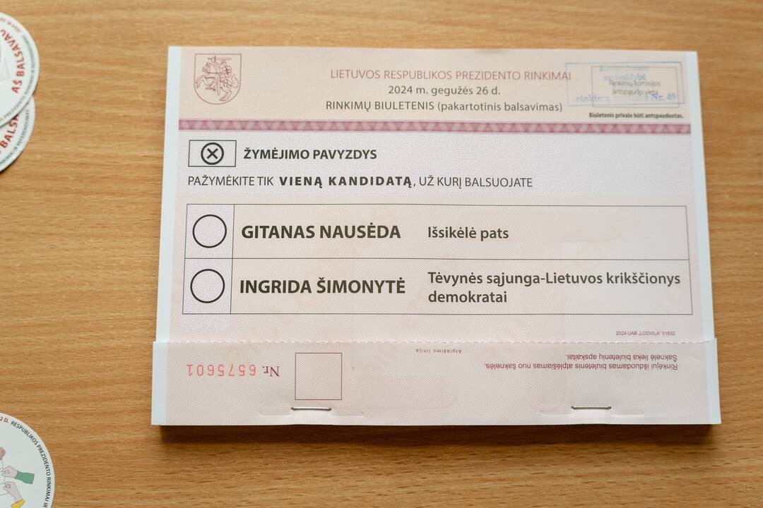 Kauniečiai renka prezidentą