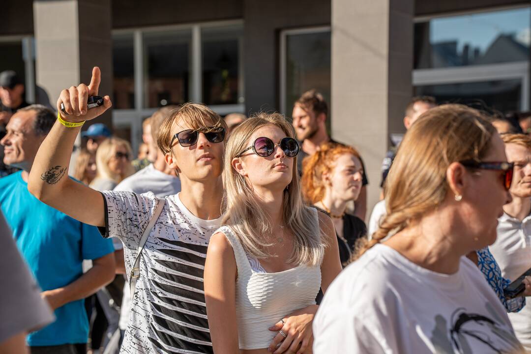 Aludarių dienos šventė prie „Volfas Engelman“ daryklos
