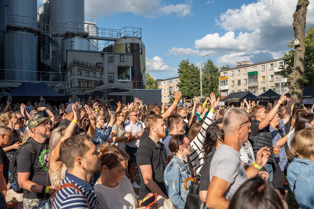 Aludarių dienos šventė prie „Volfas Engelman“ daryklos