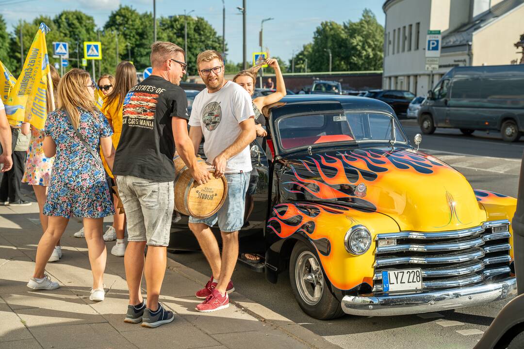 Aludarių dienos šventė prie „Volfas Engelman“ daryklos