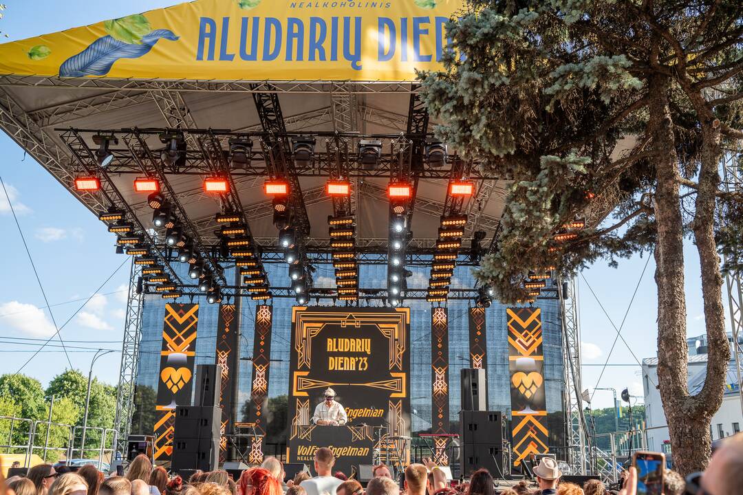 Aludarių dienos šventė prie „Volfas Engelman“ daryklos