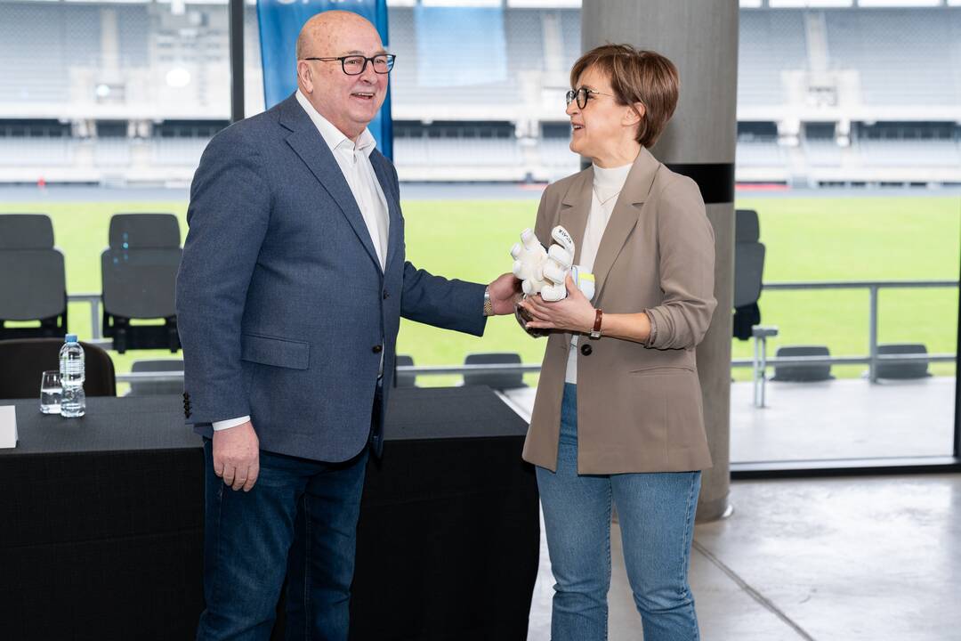 Pristatytas stadiono ir halės valdytojas