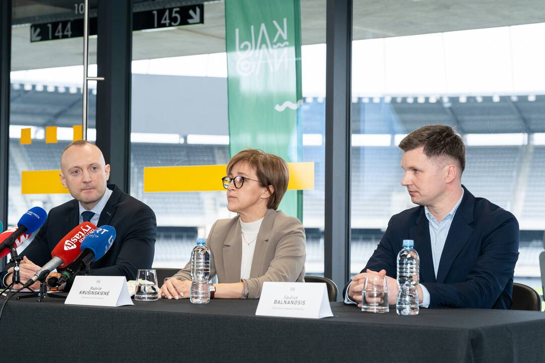 Pristatytas stadiono ir halės valdytojas