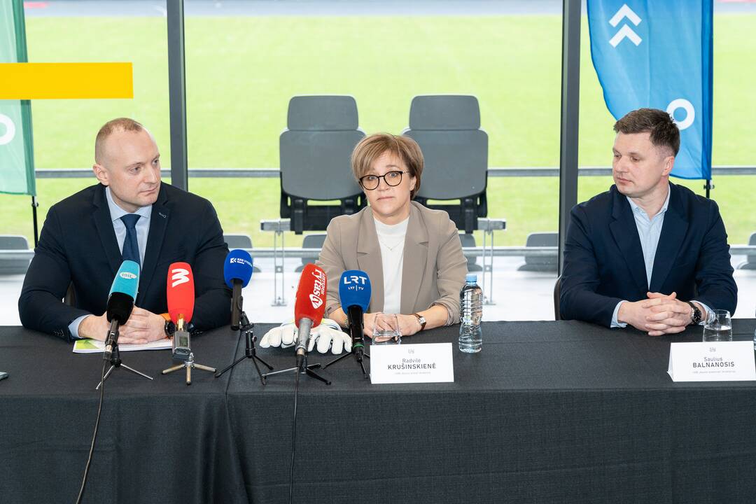 Pristatytas stadiono ir halės valdytojas
