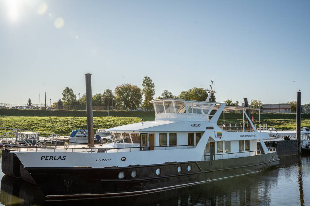 Ties Kaunu atidarytas vandens kelias Nemunu