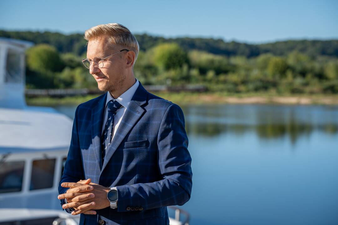 Ties Kaunu atidarytas vandens kelias Nemunu