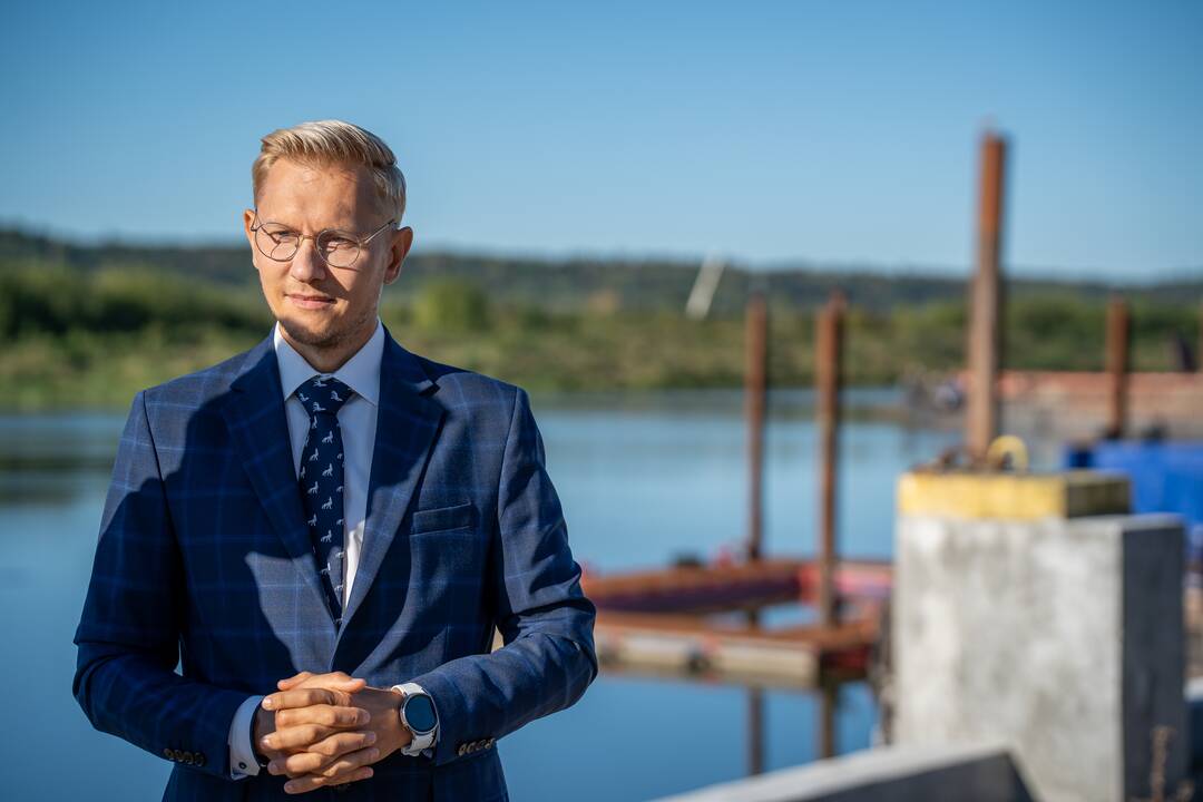 Ties Kaunu atidarytas vandens kelias Nemunu