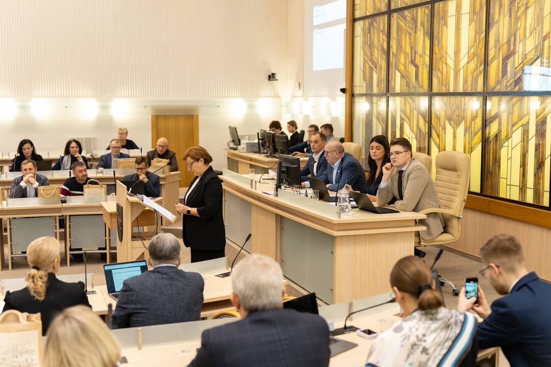 Paskutinis 2023 metų Kauno tarybos posėdis